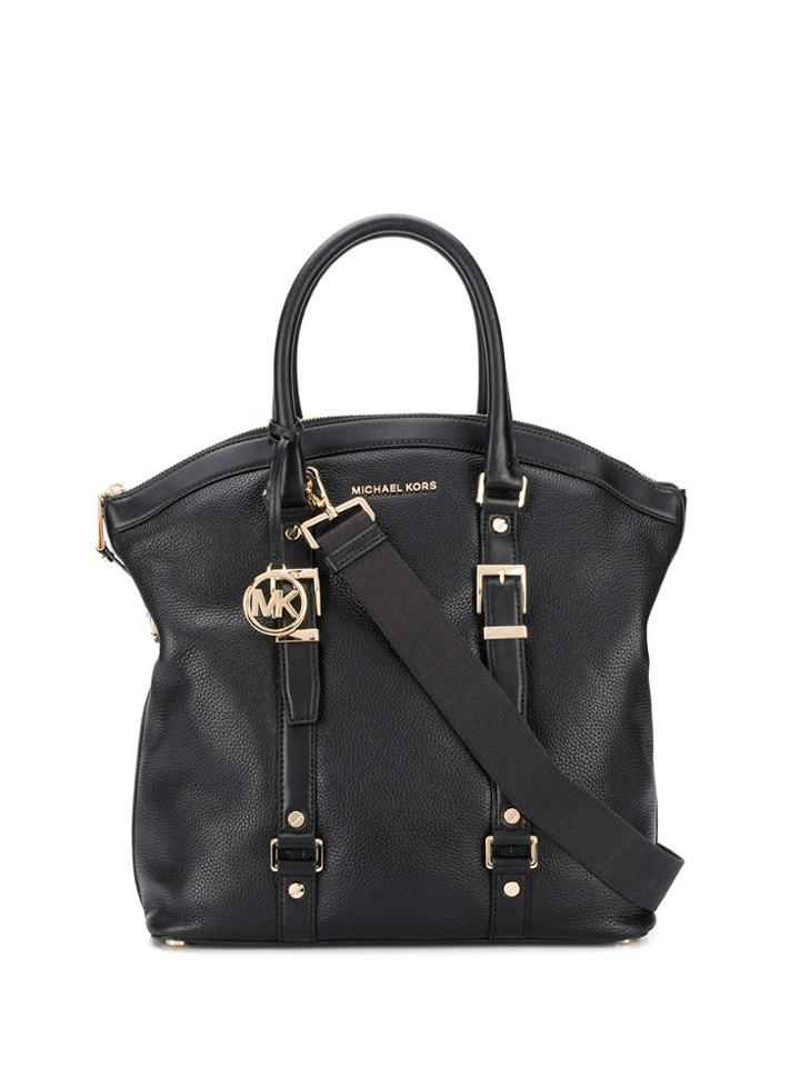 Michael Michael Kors Penny Dome Oversized Tote Bag - Black