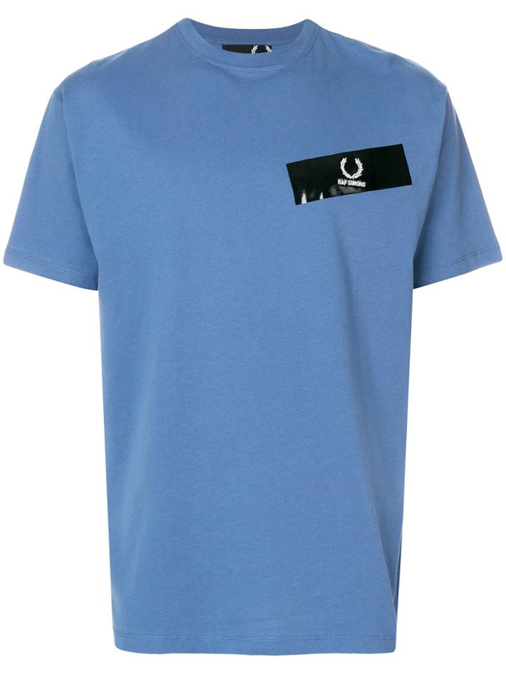 Raf Simons X Fred Perry Short Sleeve Tee - Blue
