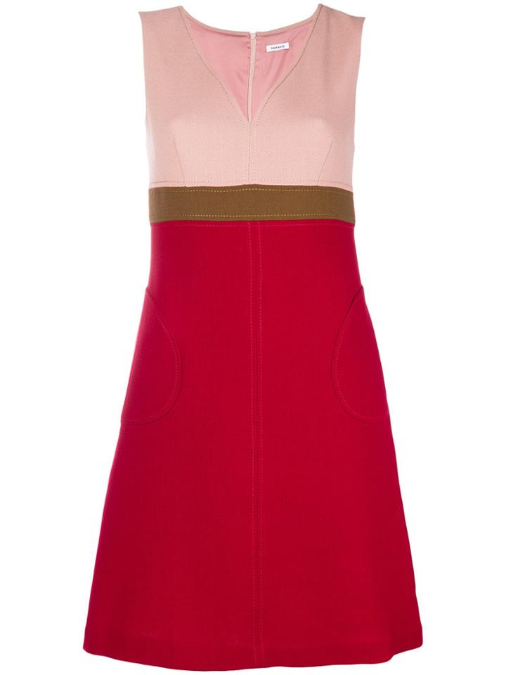 P.a.r.o.s.h. Colour-block Dress - Pink