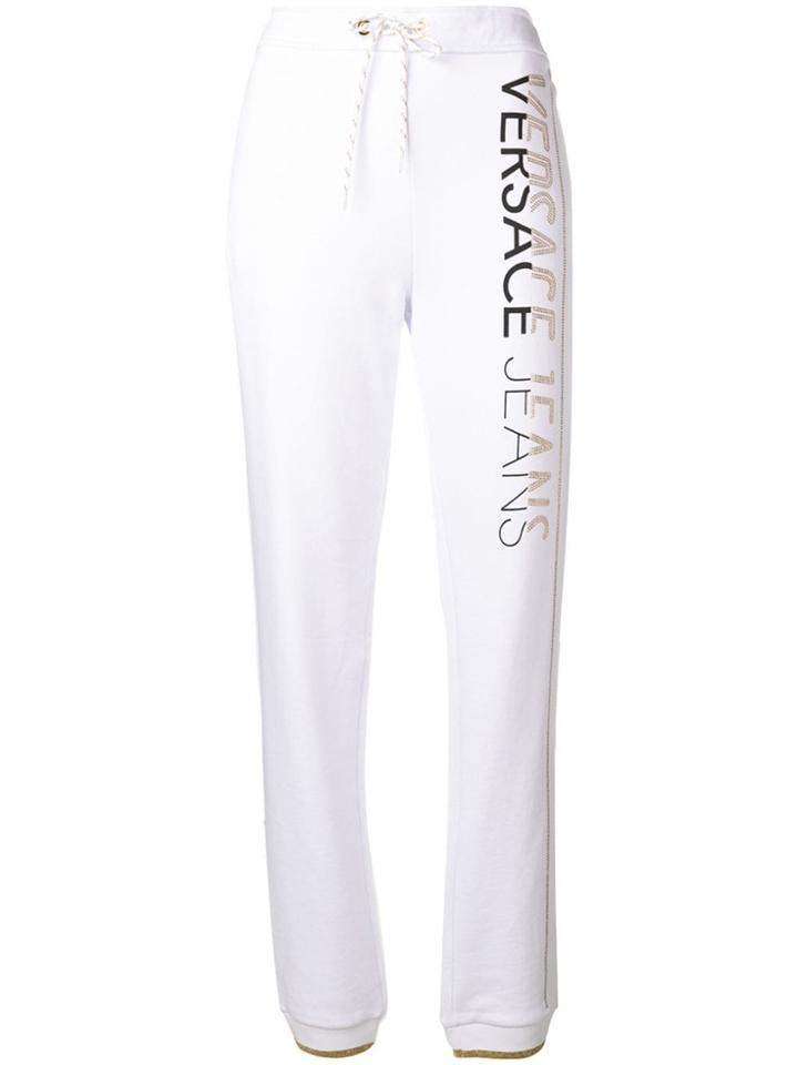 Versace Jeans Classic Tracksuit Trousers - White