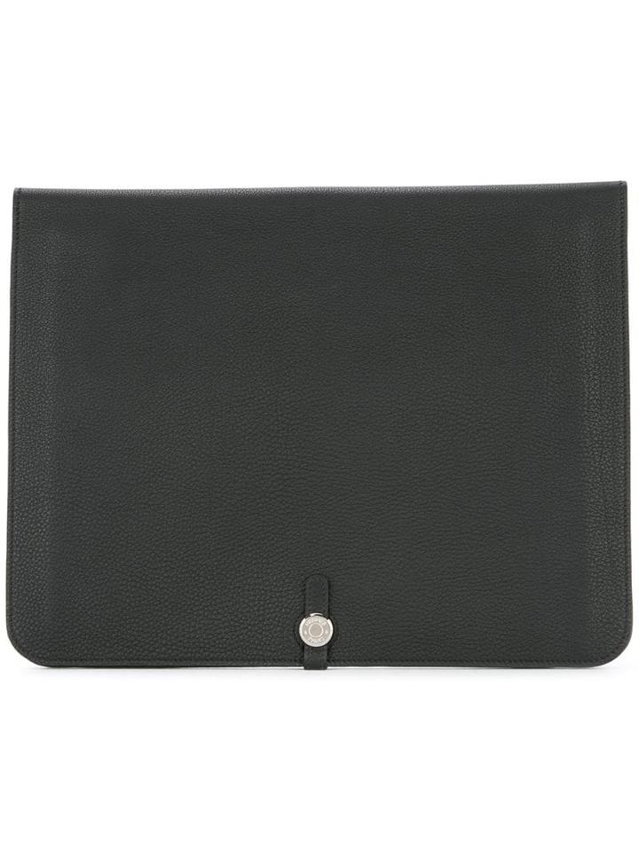 Hermès Pre-owned Dogon Briefcase - Black