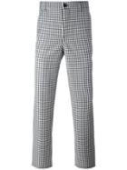 Golden Goose Deluxe Brand Gingham Check Trousers - Black