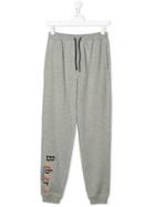 Burberry Kids Logo Joggers - Grey