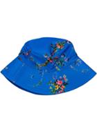 Preen By Thornton Bregazzi Floral Print Bucket Hat - Blue
