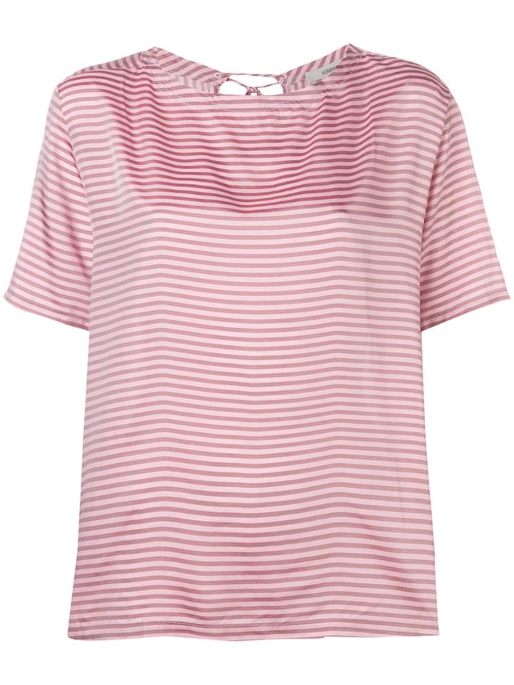 Humanoid Striped Blouse - Pink & Purple
