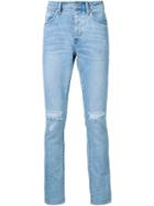 Neuw Ripped Knee Jeans, Men's, Size: 28, Blue, Cotton/spandex/elastane