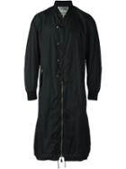 Casely-hayford Long Bomber Style Single Breasted Coat