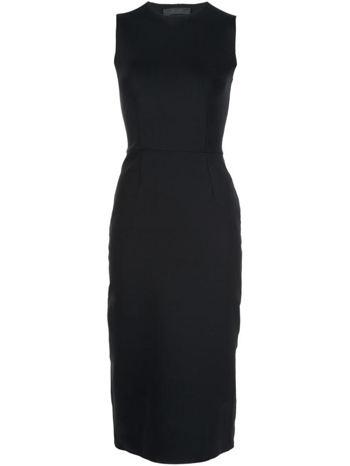 The Row Sleeveless Scuba Knit Dress, Women's, Size: M, Black, Nylon/spandex/elastane