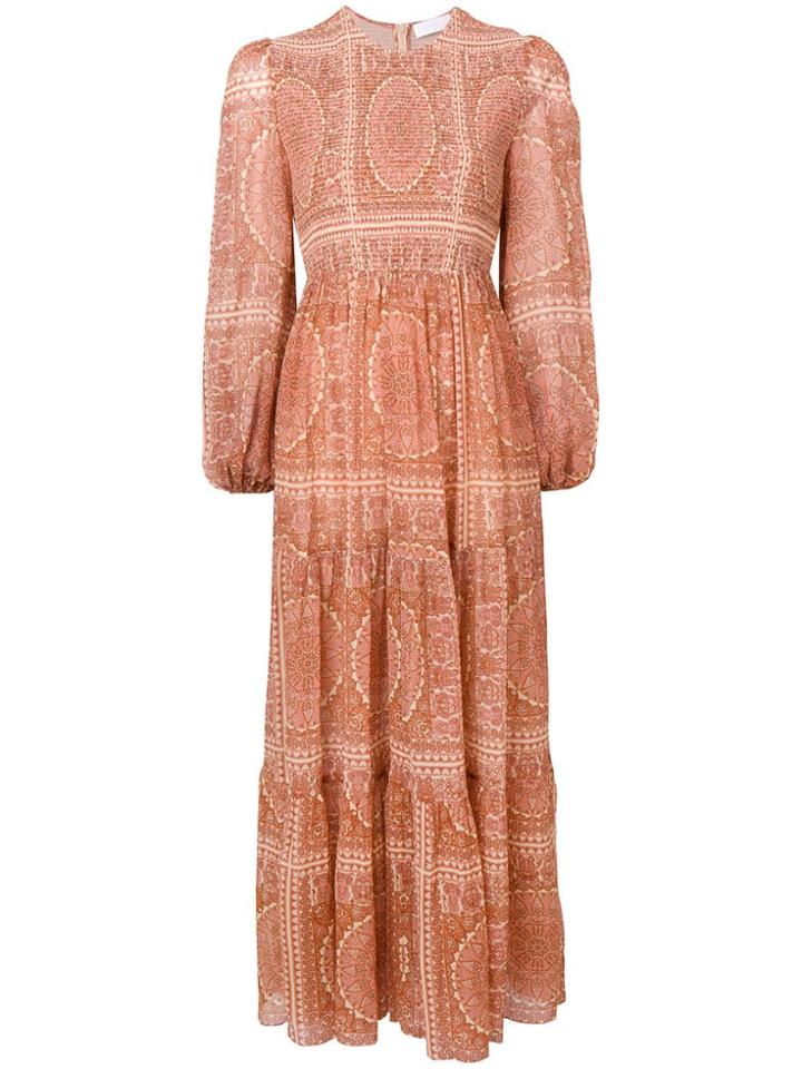 Zimmermann Long Printed Dress - Primrose
