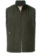 Al Duca D'aosta 1902 Zip-up Gilet - Green