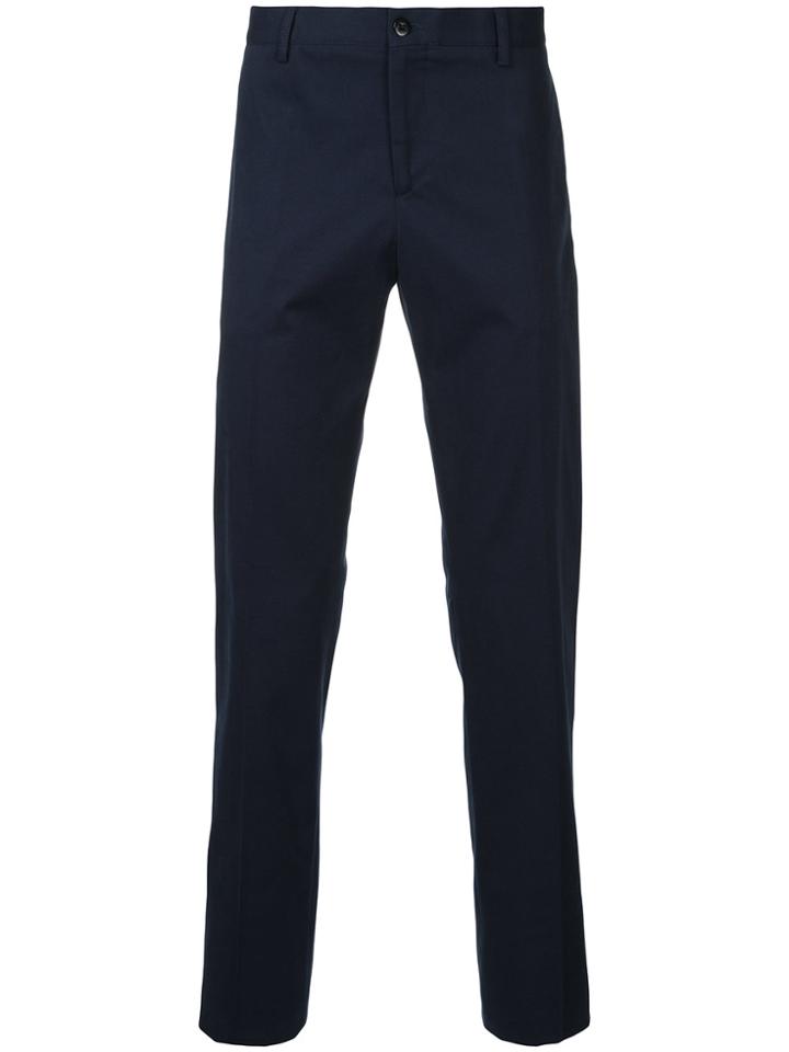 Etro Straight-leg Trousers - Blue