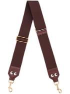 Anya Hindmarch Eyes Shoulder Strap - Red
