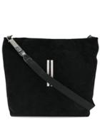 Rick Owens Two Stripe Shoulder Bag - Black