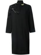 Etro Sequined Detail Dress, Women's, Size: 42, Black, Wool/silk/polyester