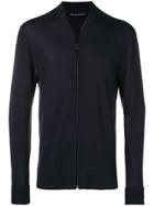 Neil Barrett Zip Front Cardigan - Blue