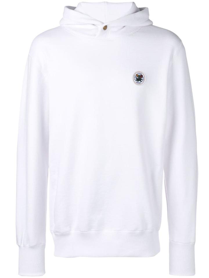 Aimé Leon Dore Buttoned Hoodie - White