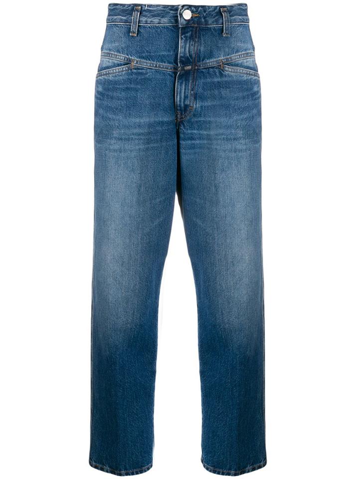 Closed High-rise Cropped Jeans - Blue