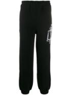 Alexander Wang Logo Print Track Trousers - Black