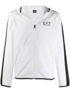 Ea7 Emporio Armani Hooded Sweatshirt - White