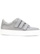 Ami Paris 3 Strap Sneakers - Grey