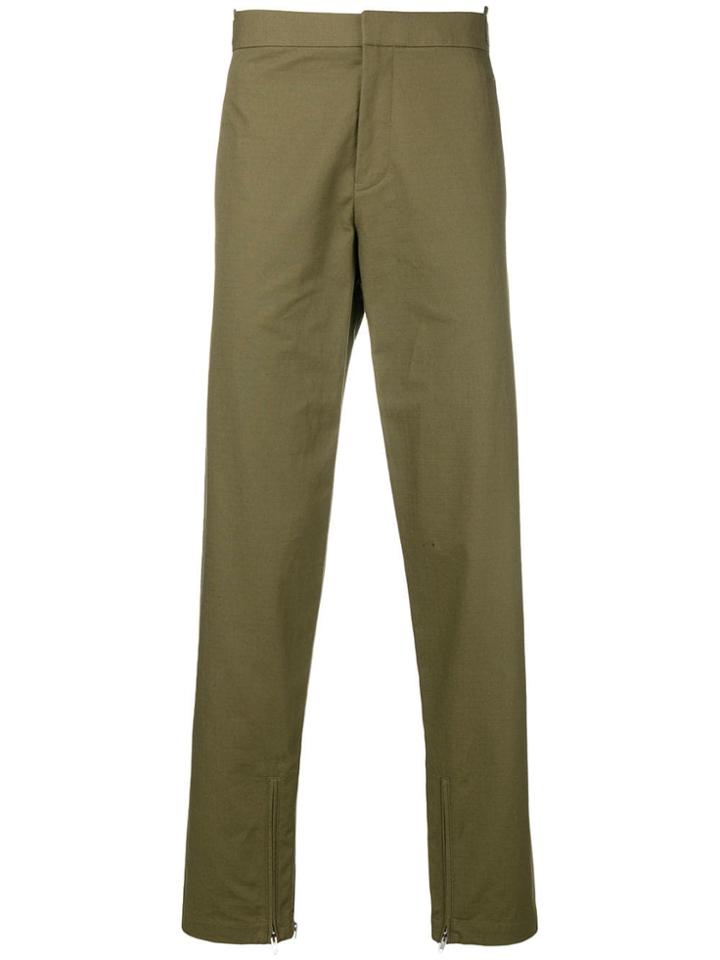 Helmut Lang Straight-leg Trousers - Green