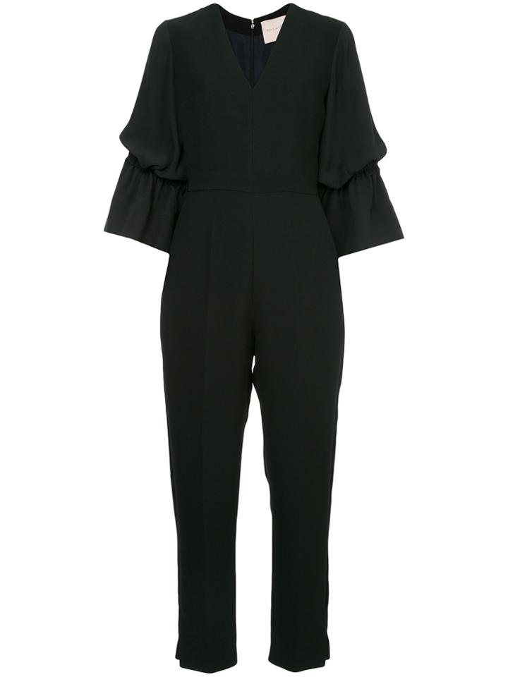 Roksanda Wide Sleeves Jumpsuit - Black