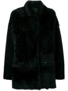 Liska Atlantide Midi Coat - Black