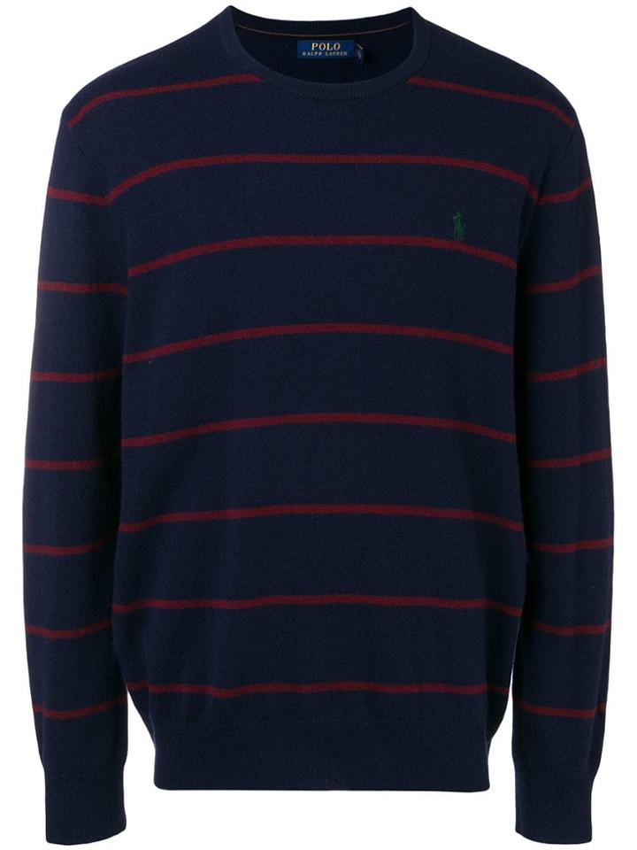 Ralph Lauren Round Neck Jumper - Blue