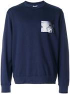 Kenzo Ryuichi Sakamoto Print Sweatshirt - Blue