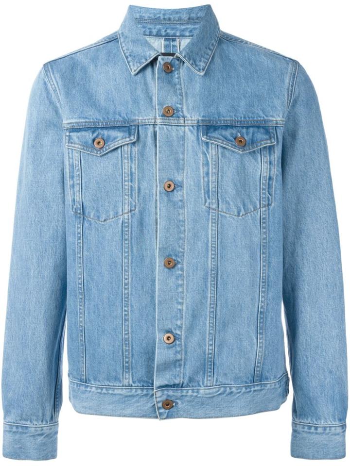 Natural Selection 'livingstone' Denim Jacket, Men's, Size: Small, Blue, Cotton