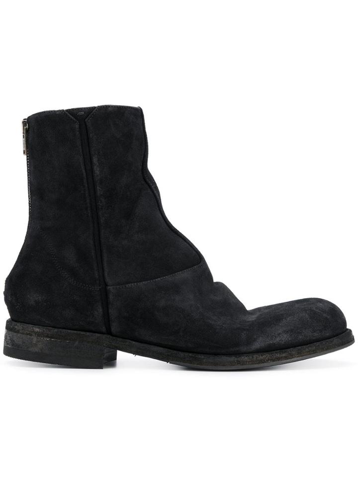 Pantanetti Back Zip Detail Boots - Black