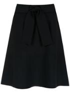 Egrey Belted S-line Skirt - Blue