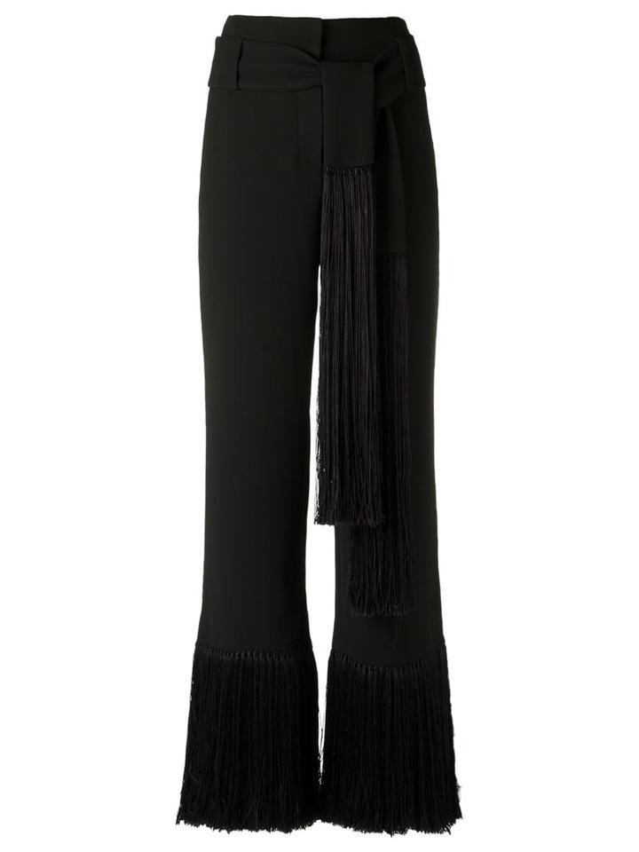 Giuliana Romanno V-neck Jumpsuit, Women's, Size: 38, Black, Polyester/acetate