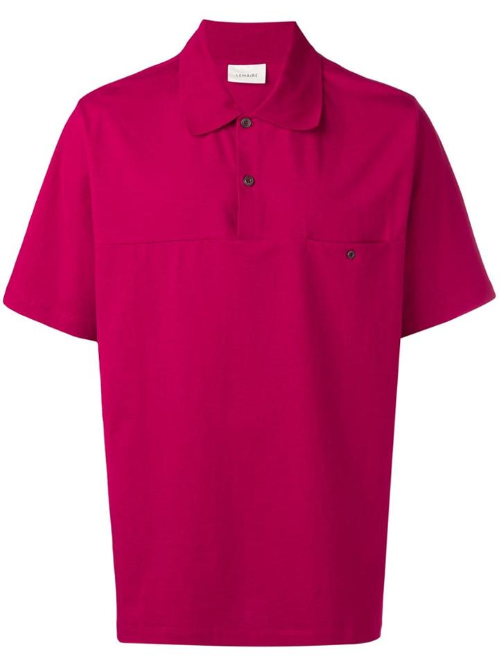 Lemaire Short-sleeve Polo Shirt - Pink