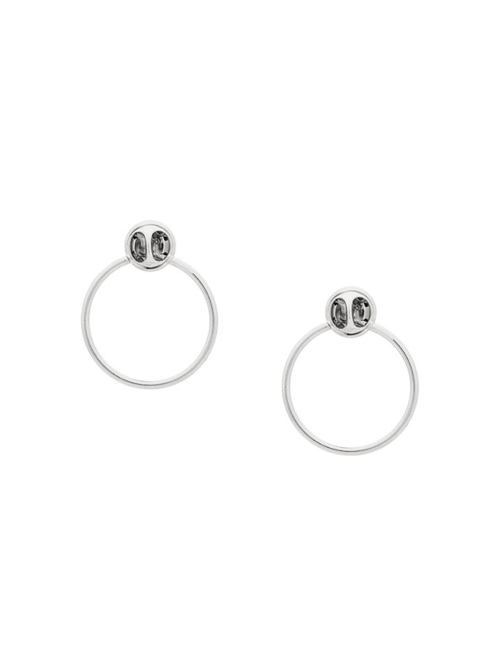 Justine Clenquet Bonnie Hoop Earrings - Metallic