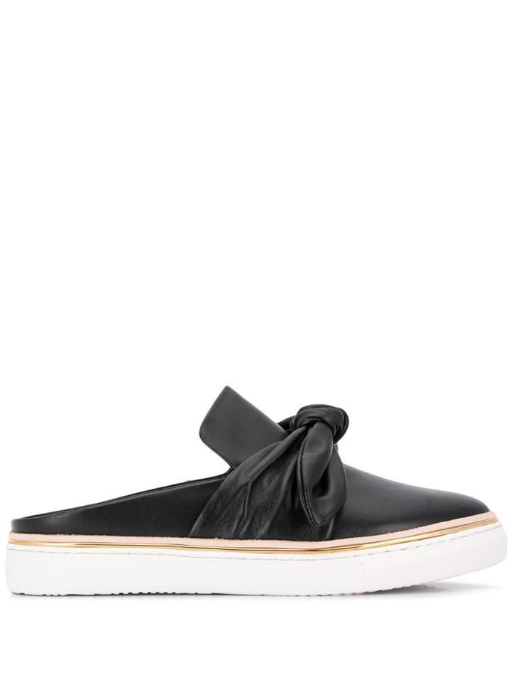 Suecomma Bonnie Knot Mule Sneakers - Black