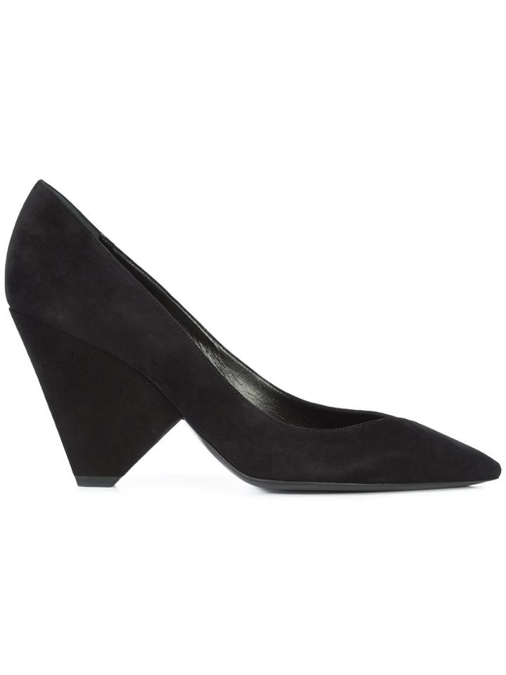 Saint Laurent Cone Heel Pumps - Black