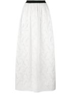 Blugirl - Broderie Anglaise Maxi Skirt - Women - Cotton/polyester - 42, White, Cotton/polyester