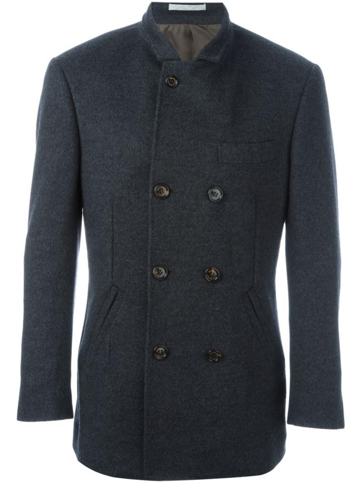 Brunello Cucinelli Zipped Peacoat