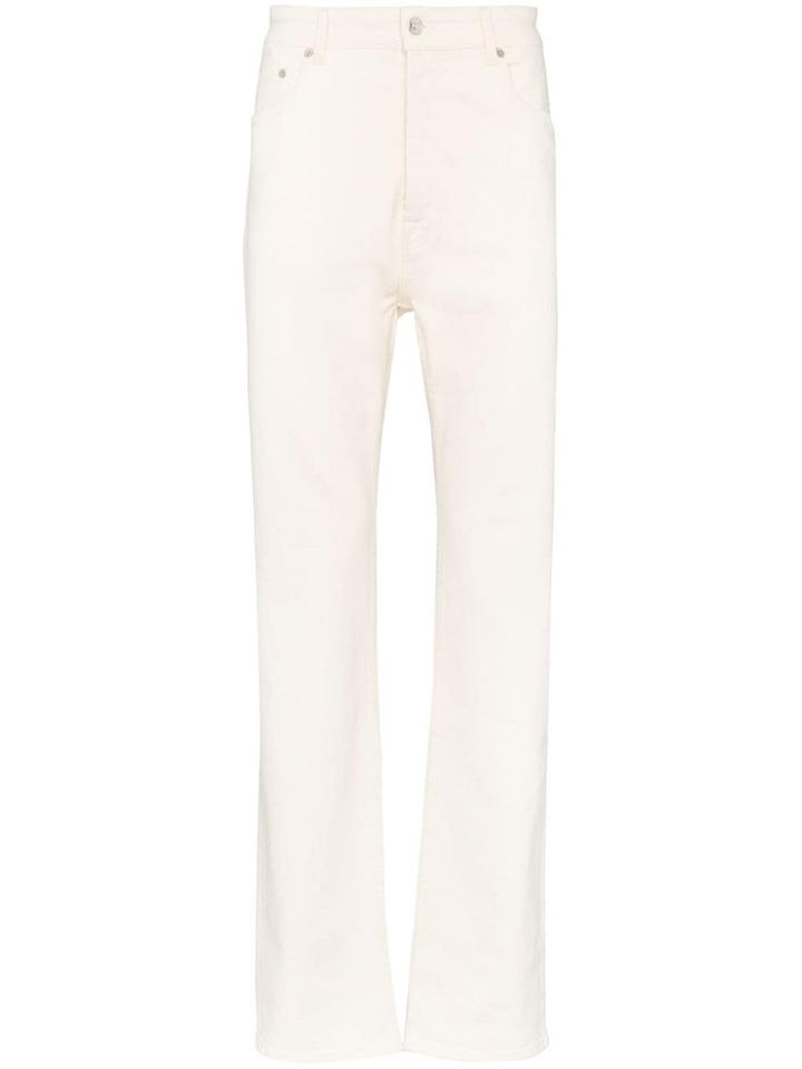 Loreak Mendian Straight-leg Denim Jeans - White