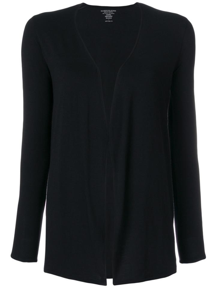 Majestic Filatures Open Cardigan - Black