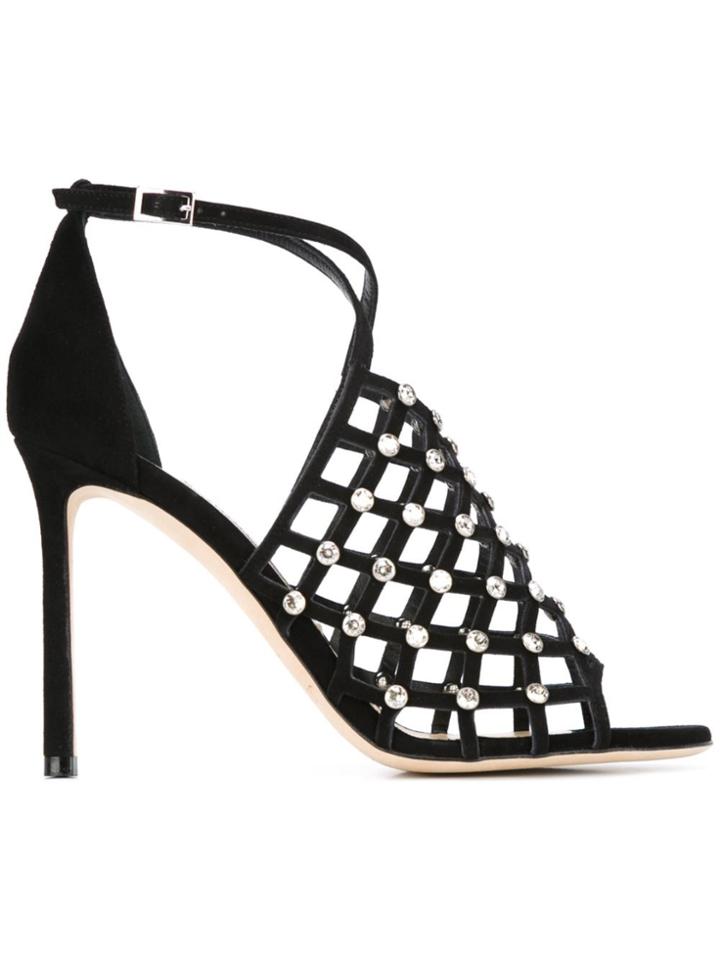 Jimmy Choo 'dionne 100' Sandals - Black