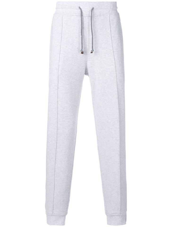 Brunello Cucinelli Paneled Track Pants - Grey