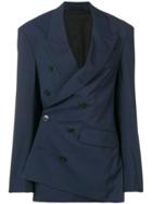 A.f.vandevorst Asymmetric Tailored Blazer - Blue