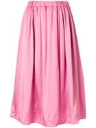 Marni Full Pleated Skirt - Pink & Purple
