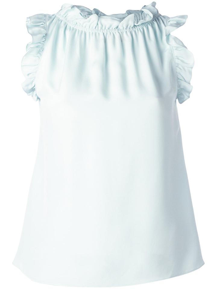 Goat - Willow Tank - Women - Silk - 14, Women's, Green, Silk