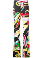 Emilio Pucci La Villa Print Flared Trousers - Black