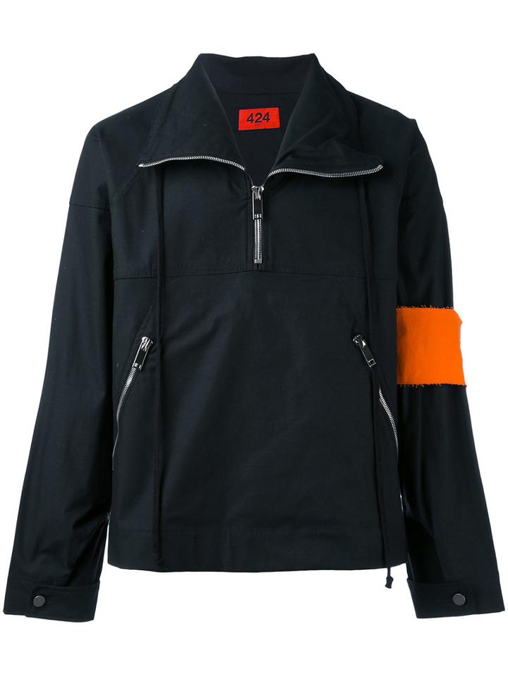 424 Fairfax - Zipped Jacket - Men - Cotton - Xl, Black, Cotton