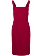 Dolce & Gabbana Crepe Dress - Red