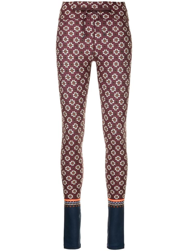 The Upside Printed Leggings - Purple
